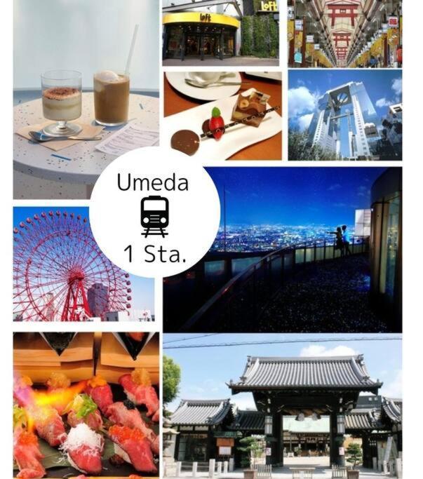 701 Residential Hotel Alex Usjまで1駅5分 Osaka Exterior foto